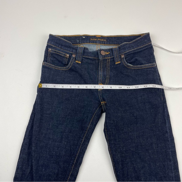 Nudie Jeans Tight Long John Twill Rinsed Women's Jeans size W26 L34 - Picture 5 of 9